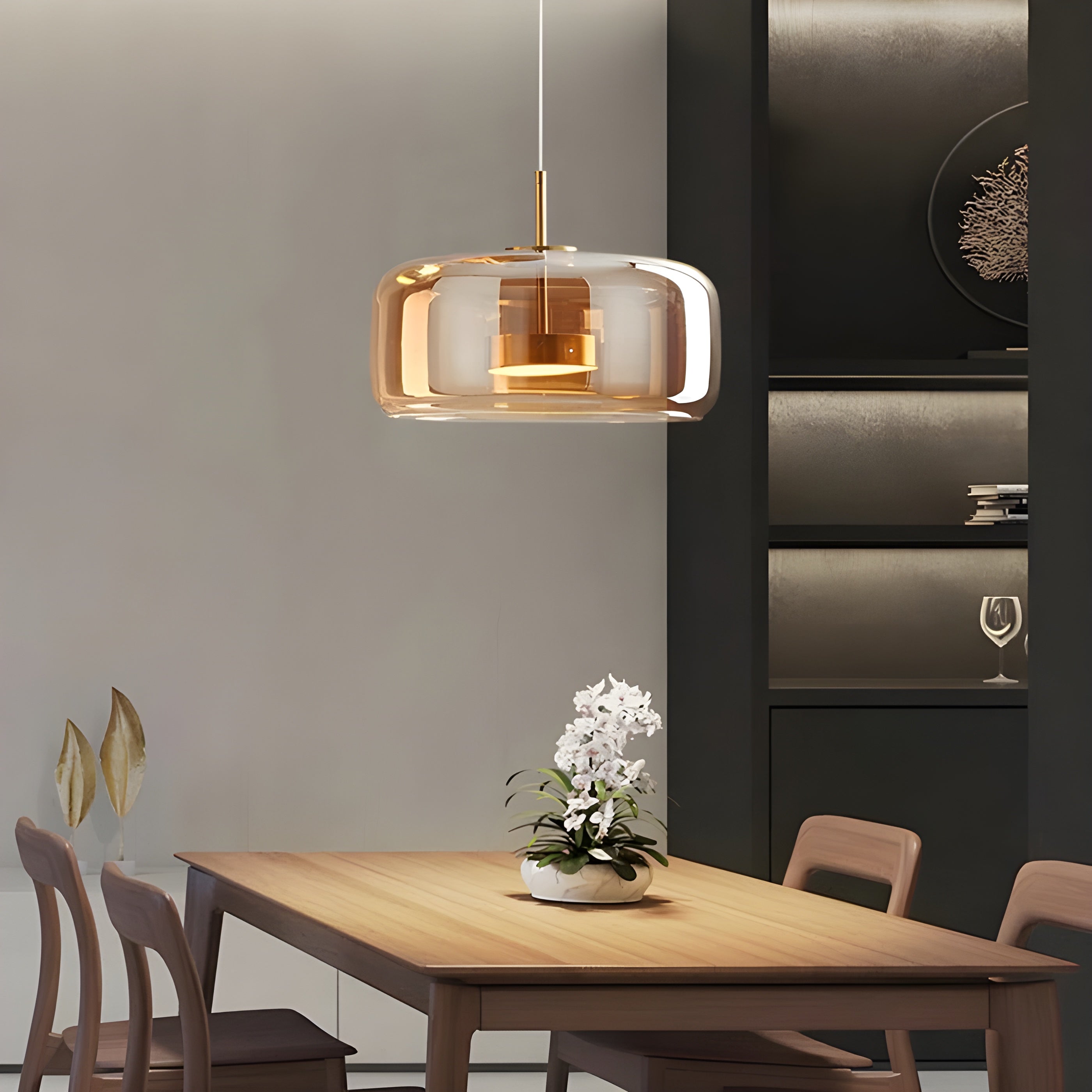LED Hanglamp Glas – Retro Elegantie voor Uw Interieur