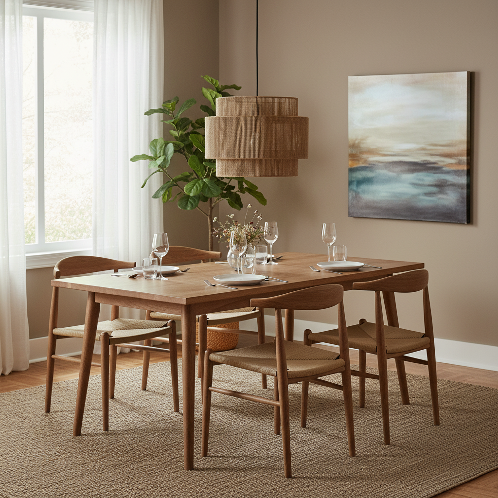 NaturaLuna – Handgemaakte Jute Hanglamp