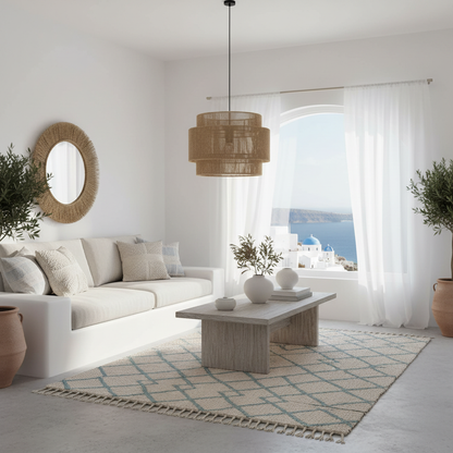 NaturaLuna – Handgemaakte Jute Hanglamp