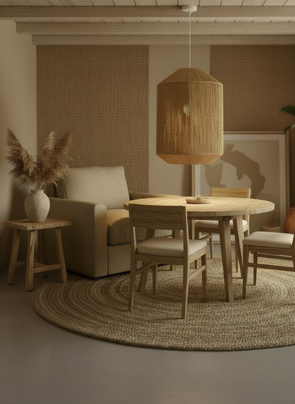 Jute Astra | Luminaire Bohème Naturel