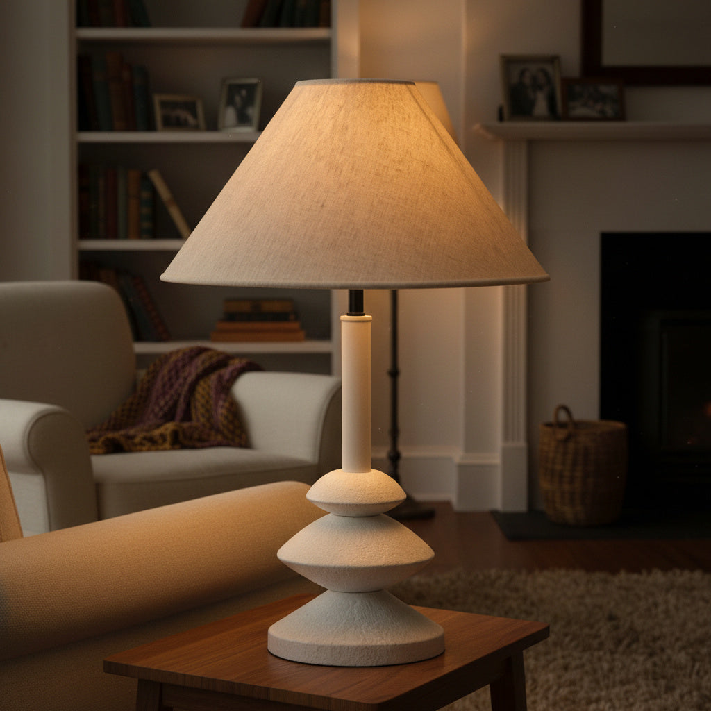 Amberia Sculpt Tafellamp – Warm Design voor Elk Interieur