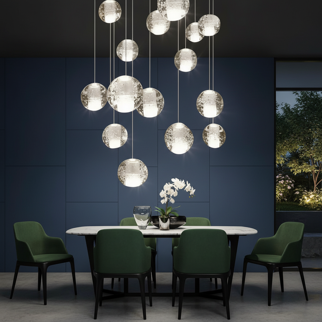 Seralyn – Moderne Kristallen Raindrop Kroonluchter