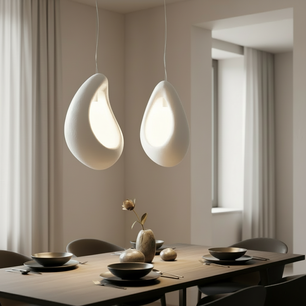 Hanglamp  – Organische Designlamp in Sculpturale Vorm/AuroraCave