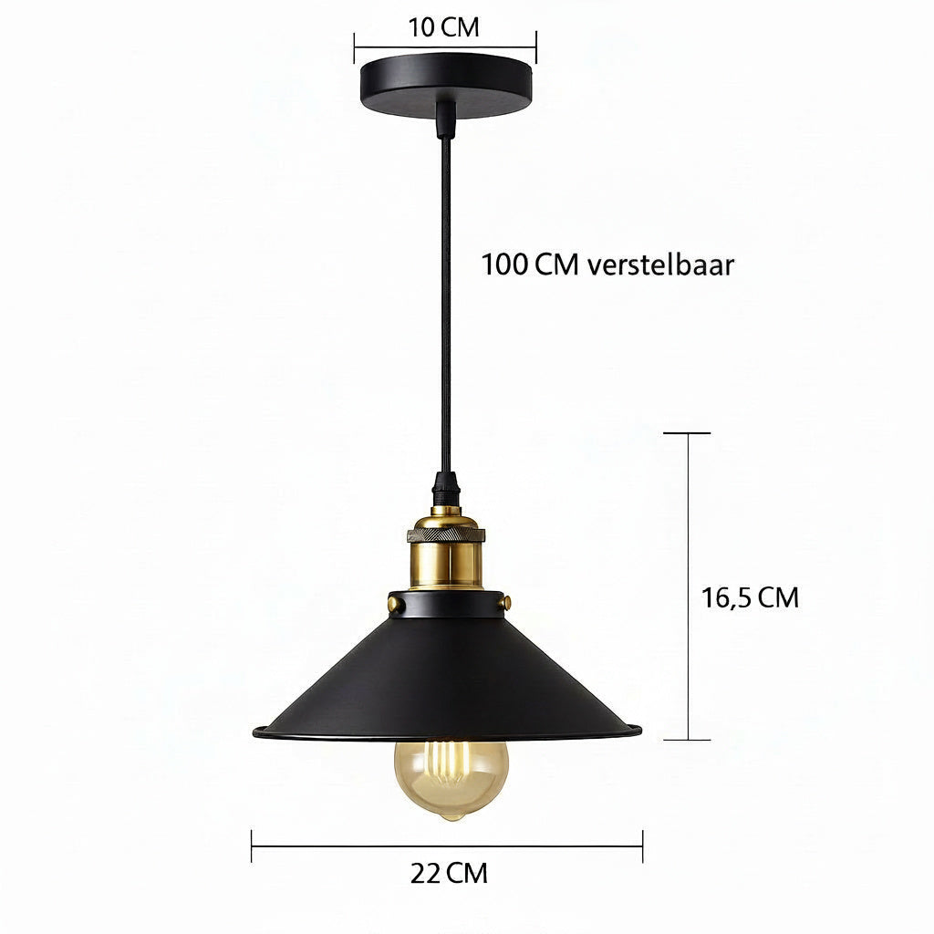 Klassieke Scandinavische Hanglamp met Karakter