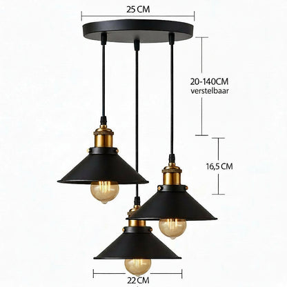 Klassieke Scandinavische Hanglamp met Karakter