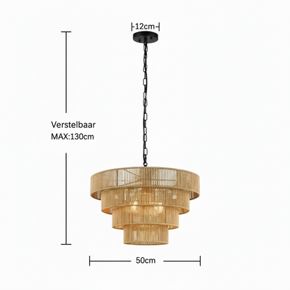 FayraPalm – Handgemaakte Palmier Hanglamp uit Tunesië