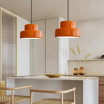 ArancioDome Hanglamp – Bauhaus Design in Levendig Oranje