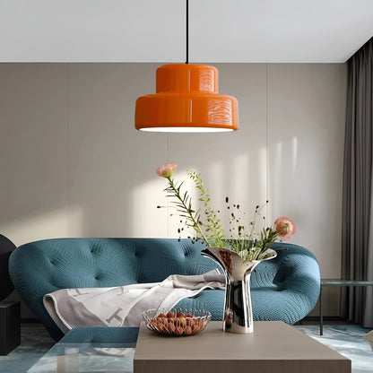 ArancioDome Hanglamp – Bauhaus Design in Levendig Oranje