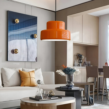 ArancioDome Hanglamp – Bauhaus Design in Levendig Oranje