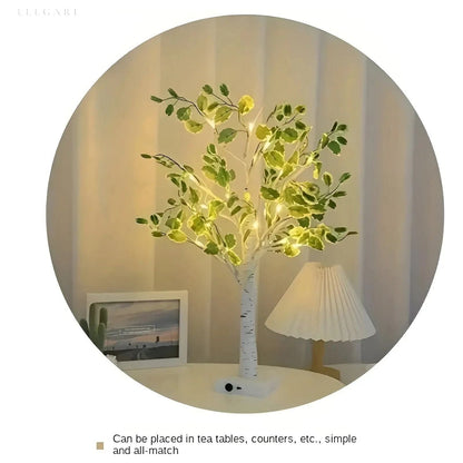 BloomAura – LED Tafellamp in Boomdesign