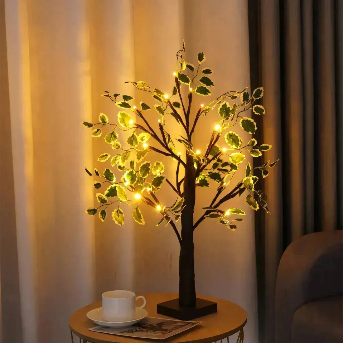 BloomAura – LED Tafellamp in Boomdesign