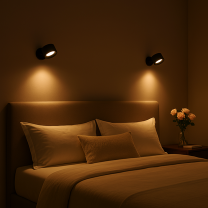 Minimalistische muurlamp