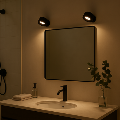 Minimalistische muurlamp