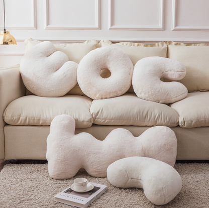 Ziggy Fluff – Wit Synthetisch Bontkussen