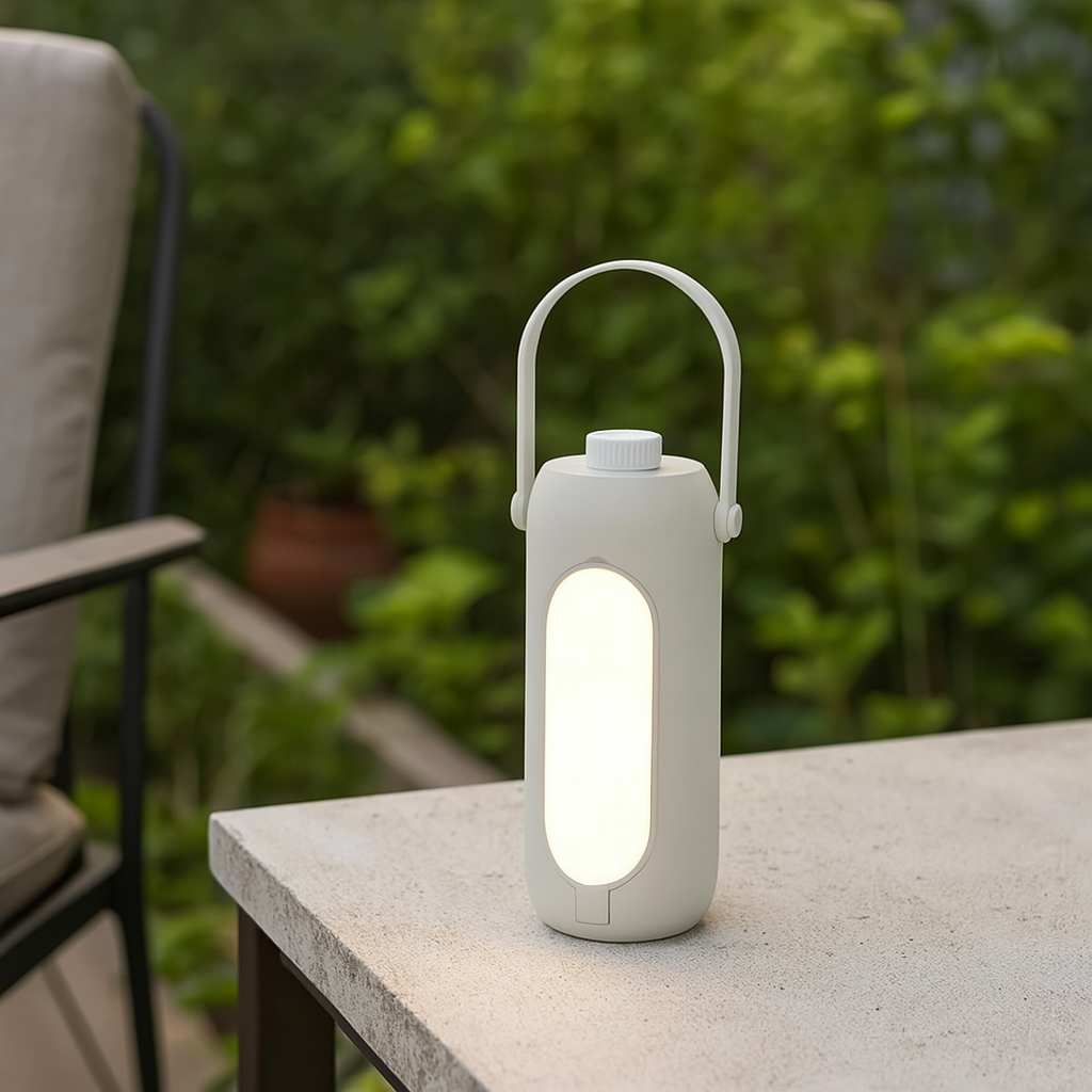Draagbare camping lamp