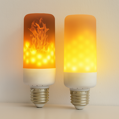 LED-Lamp met vlameffect