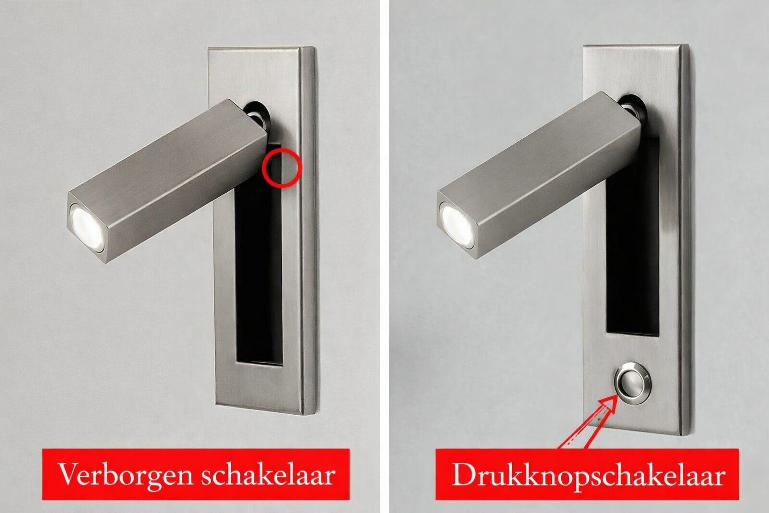 Noreva opklapbare LED wandlamp