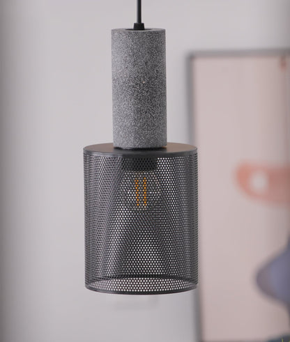 hanglamp van beton en metaal – Bonq