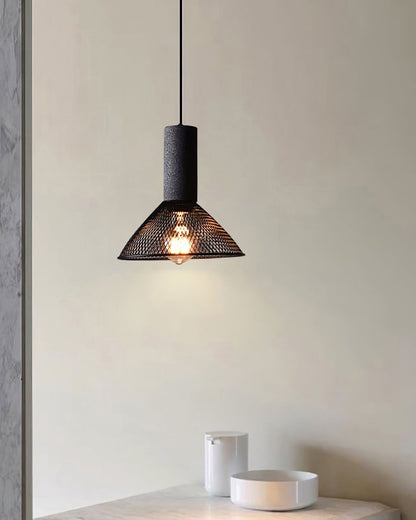 hanglamp van beton en metaal – Bonq