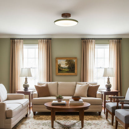 Plafondlamp van metaal en acryl – Bonq