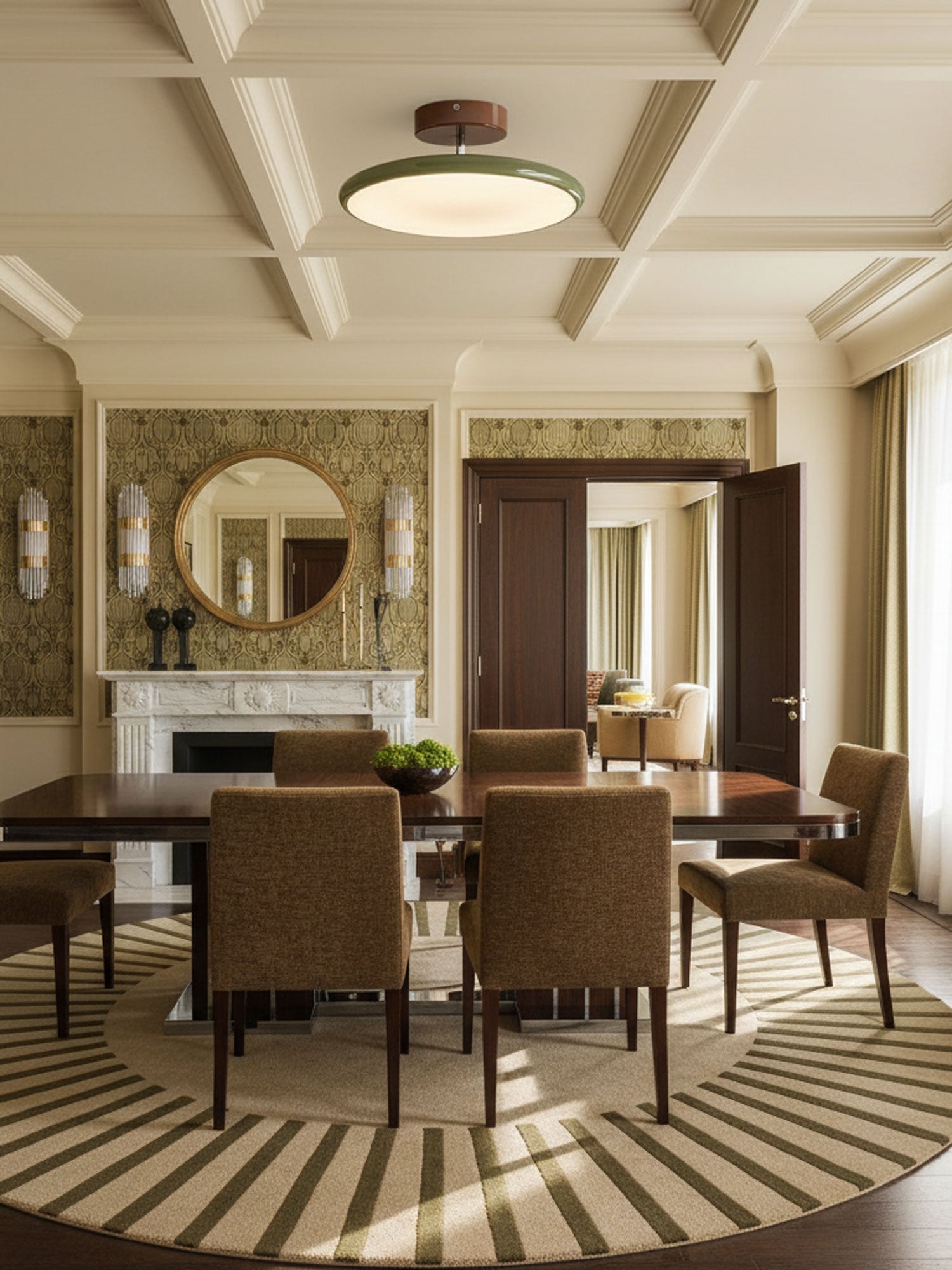 Plafondlamp van metaal en acryl – Bonq