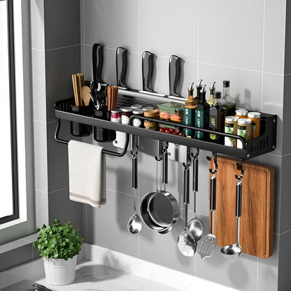 Culinara Rack – Multifunctioneel RVS Wandrek voor de Keuken