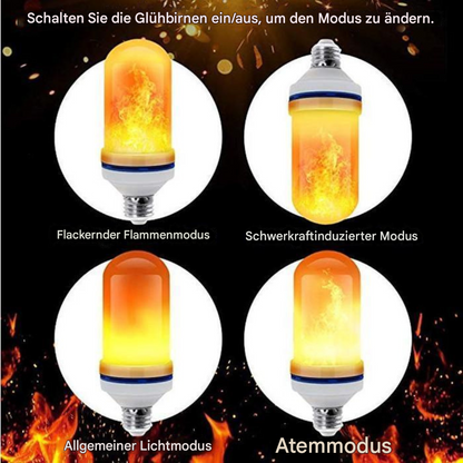 LED-Lamp met vlameffect