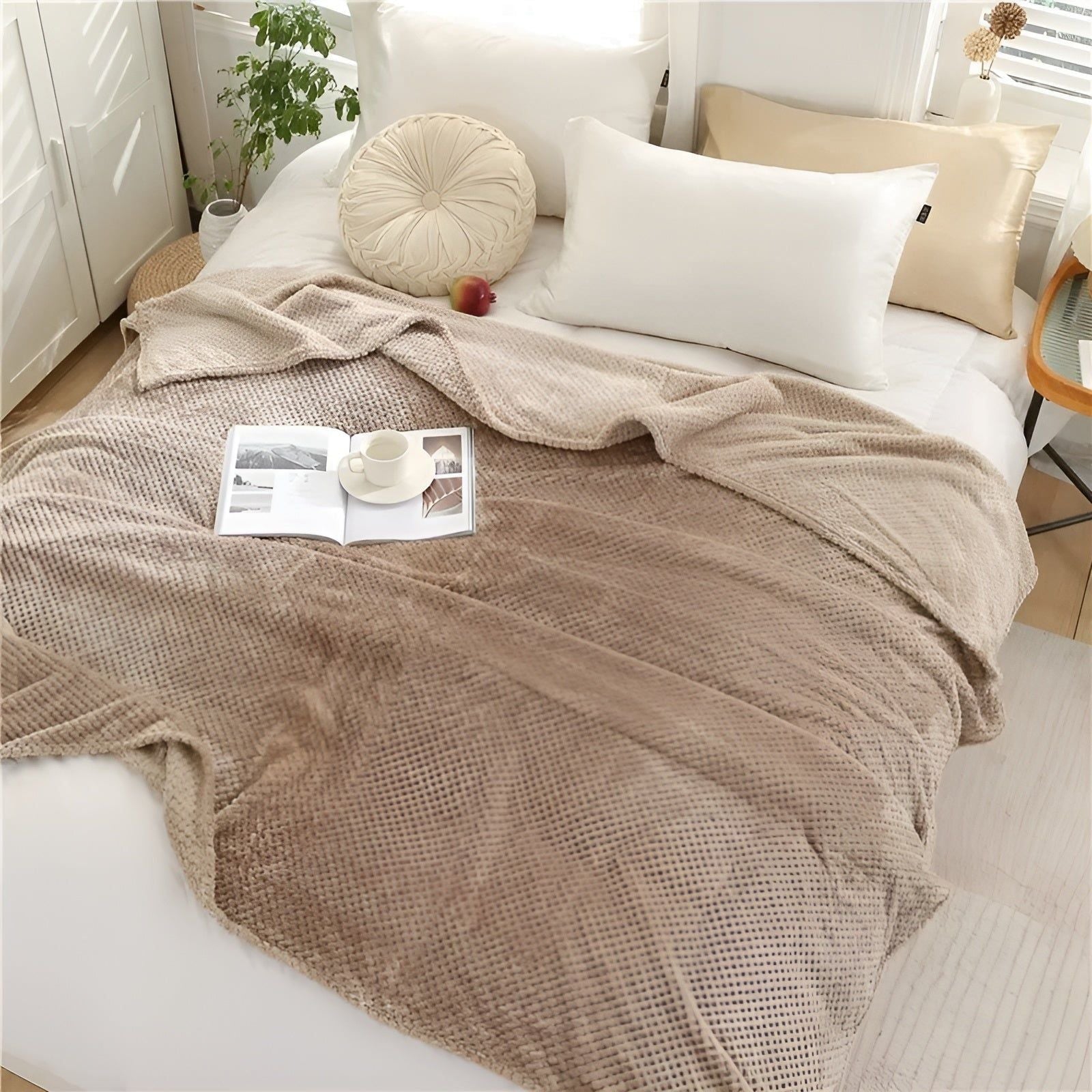CosyLuxe Plaid – Kingsize Fleece Decke met Ultieme Zachtigheid