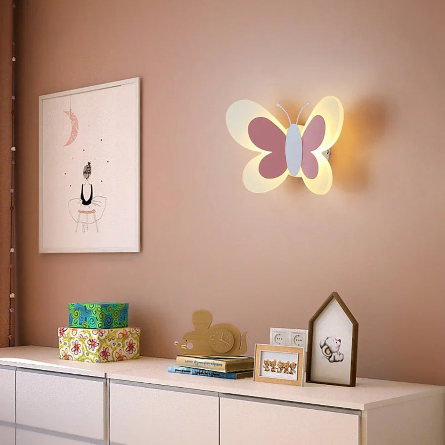 GlowFly – LED Wandlamp met Vlinderdesign