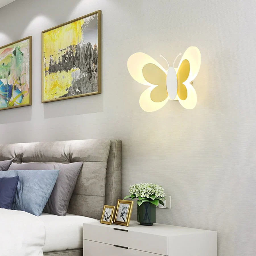 GlowFly – LED Wandlamp met Vlinderdesign