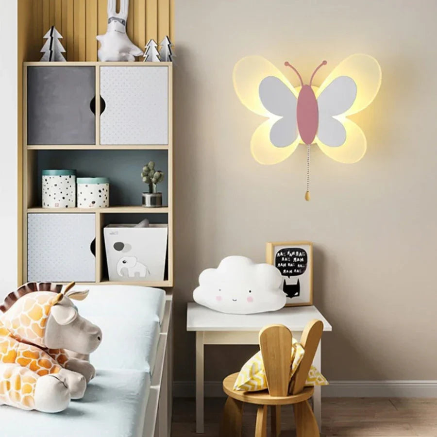 GlowFly – LED Wandlamp met Vlinderdesign