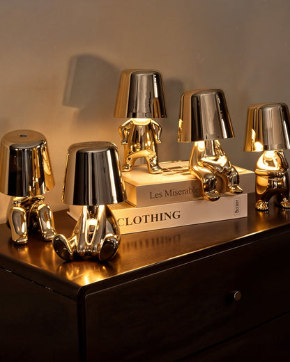 Covi – Goudkleurige Tafellamp