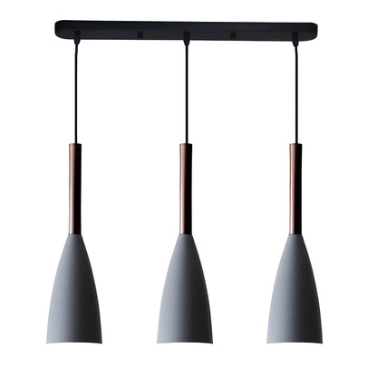 Nord Sphere Hanglamp – Scandinavische Elegantielamp met 3 Pendels