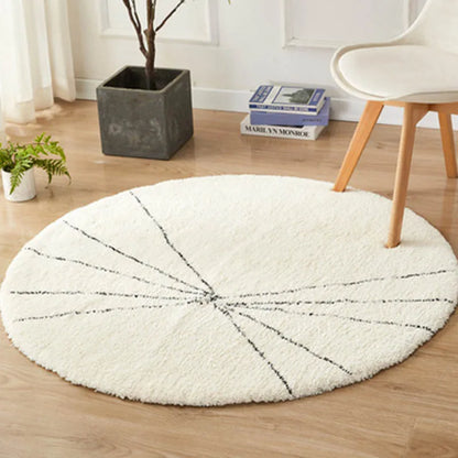 Nordic rond tapijt