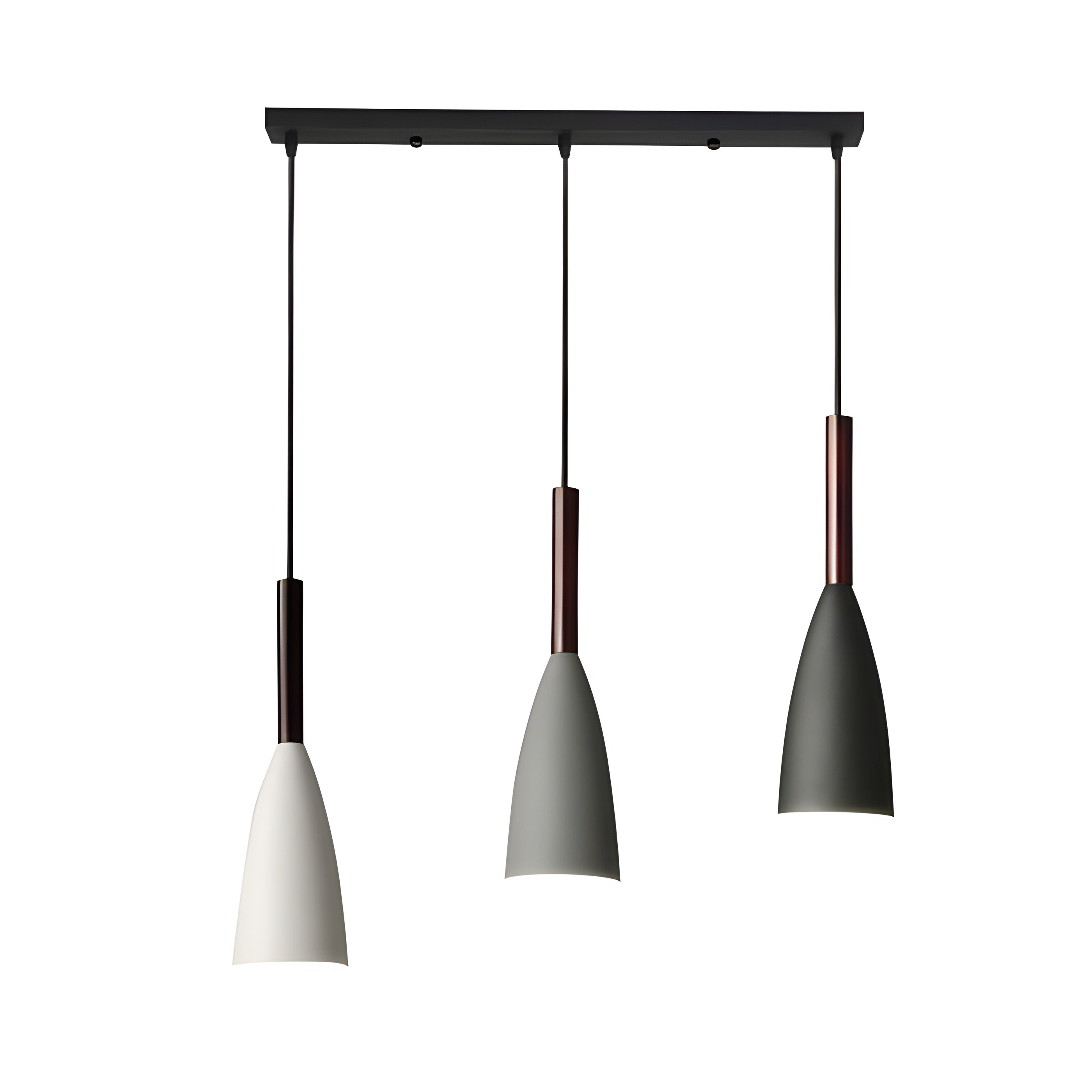 Nord Sphere Hanglamp – Scandinavische Elegantielamp met 3 Pendels