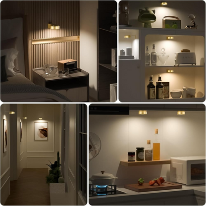 Magnetisch muurlamp voor kunst en design