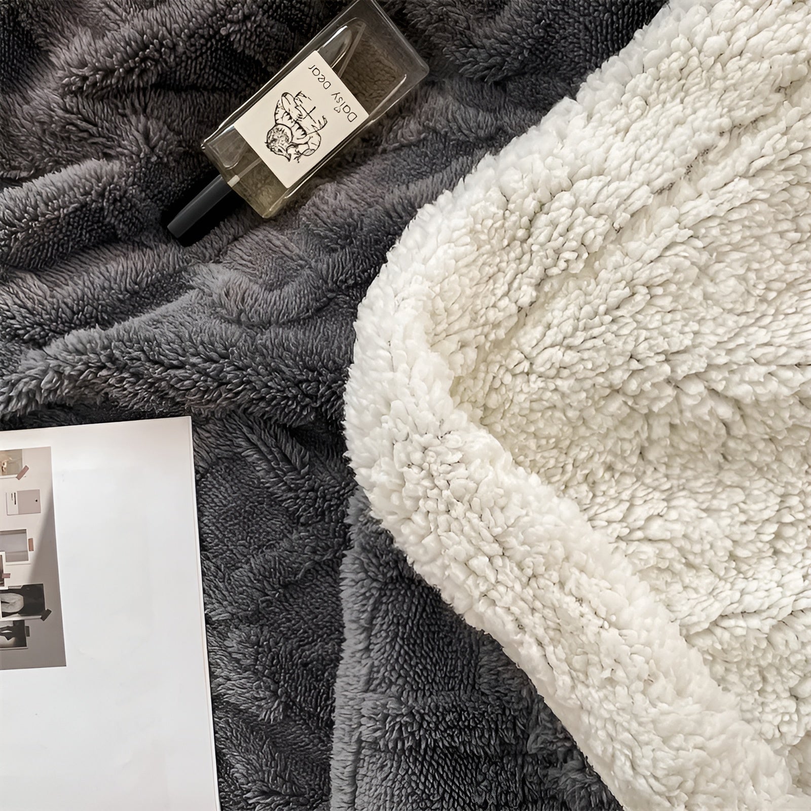 Ravelle – Tweezijdige Fleecedeken met Zachte Winterwarmte