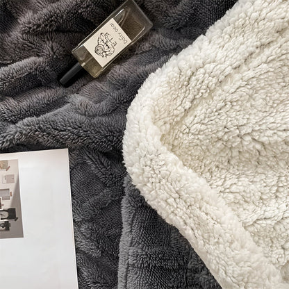 Ravelle – Tweezijdige Fleecedeken met Zachte Winterwarmte