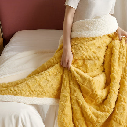 Ravelle – Tweezijdige Fleecedeken met Zachte Winterwarmte
