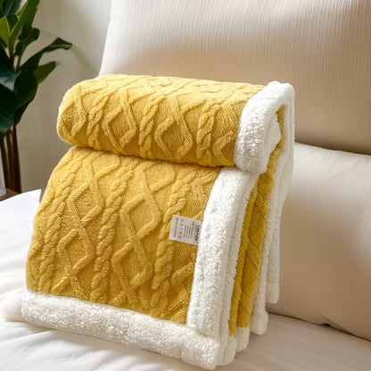 Ravelle – Tweezijdige Fleecedeken met Zachte Winterwarmte