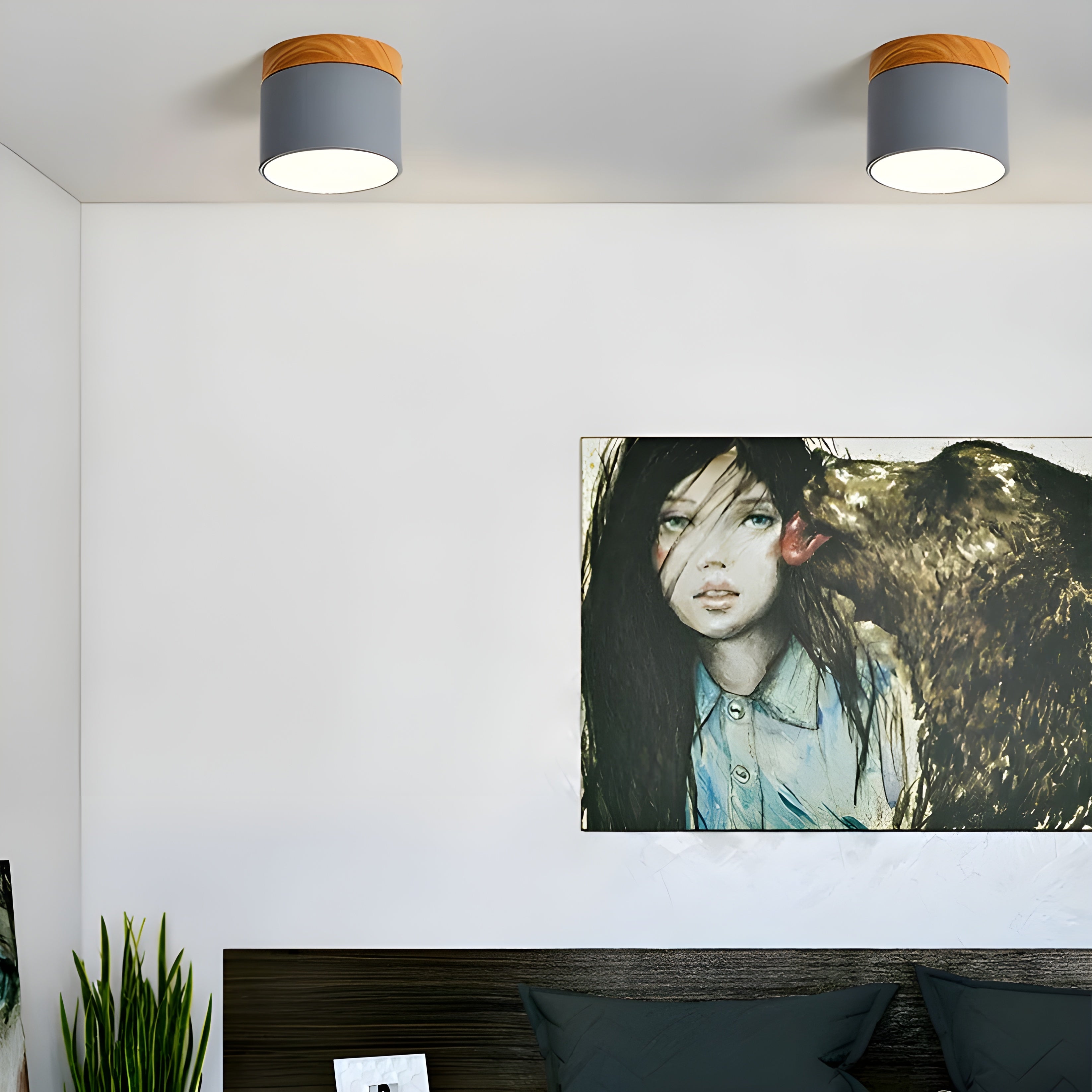 LumiCyl – Vintage LED Plafondlamp