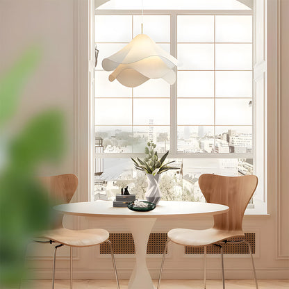 Hanglamp van metaal en stof – Bonq