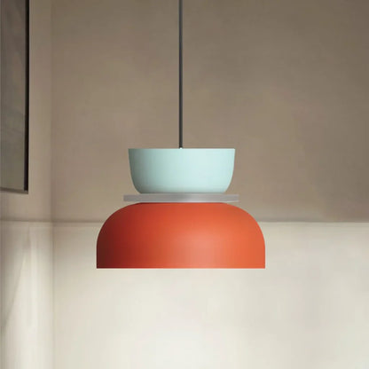hanglamp van aluminium met een matte coating.– Bonq