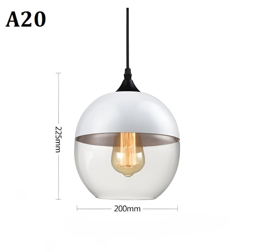 Amber Glow Hanglamp – Minimalistisch Design met Warm Karakter
