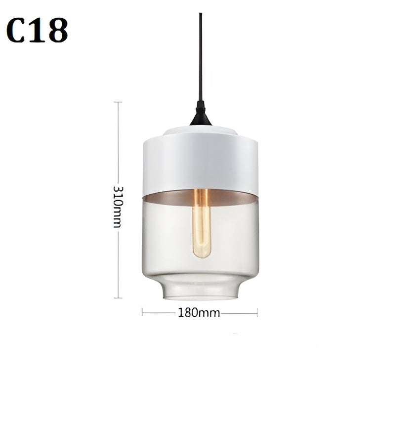 Amber Glow Hanglamp – Minimalistisch Design met Warm Karakter