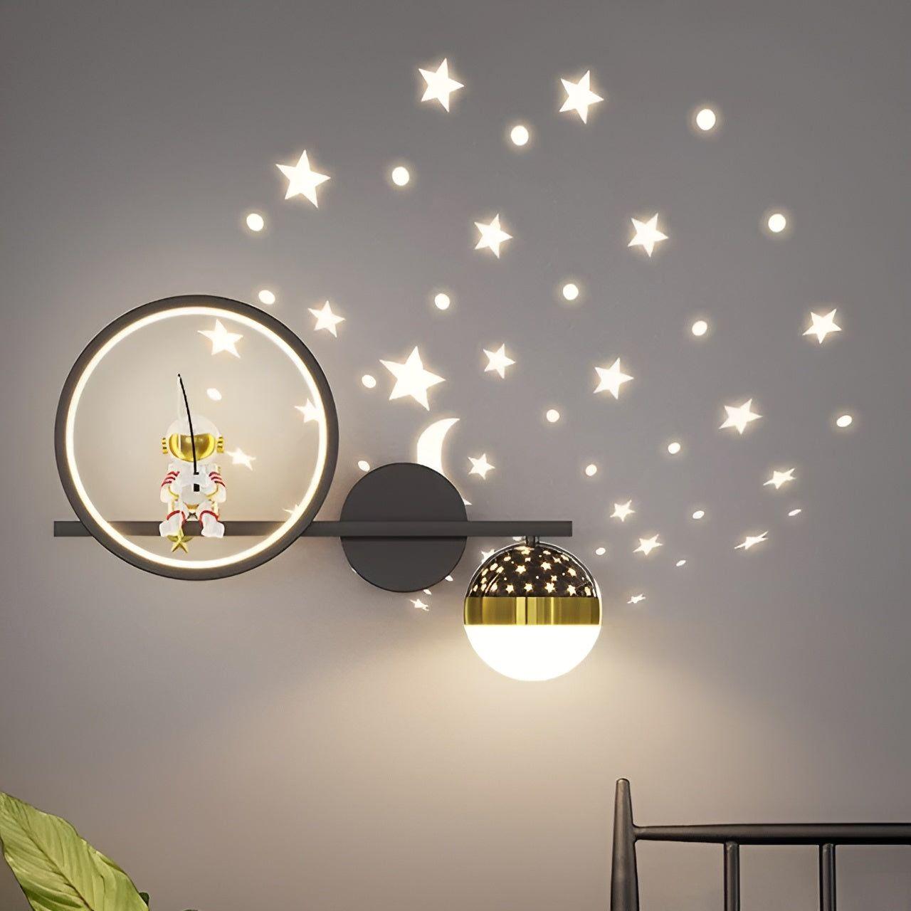 StarryDream – LED Wandlamp met Sterrenprojectie