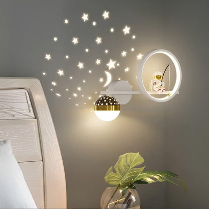 StarryDream – LED Wandlamp met Sterrenprojectie