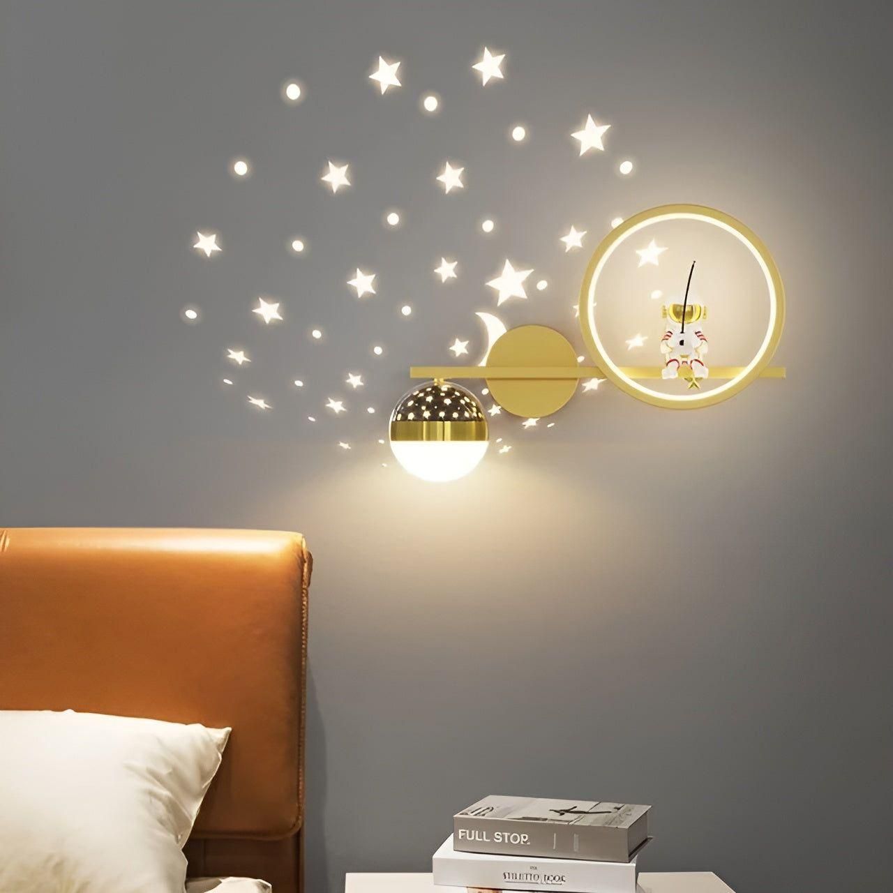 StarryDream – LED Wandlamp met Sterrenprojectie