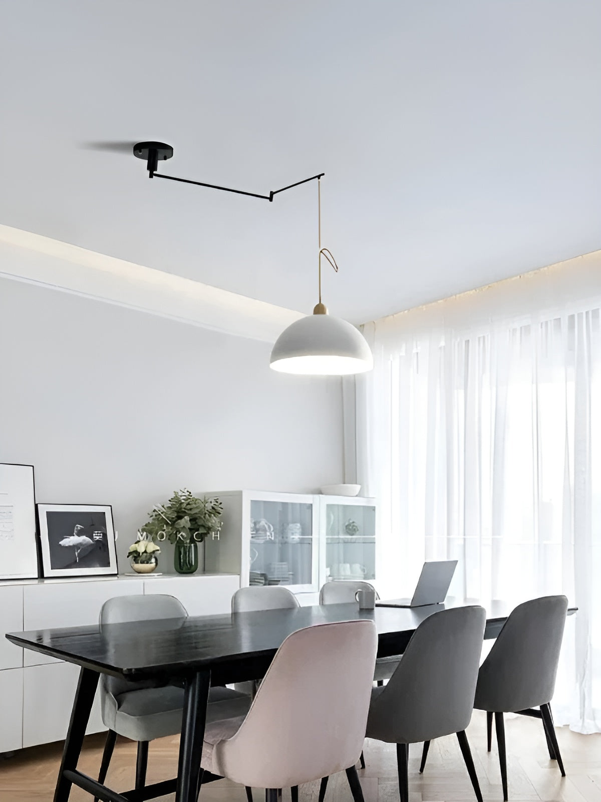 LuxeSwing – LED Hanglamp met Scharnierarm