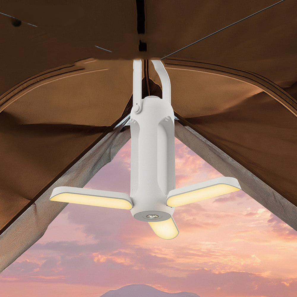 Draagbare camping lamp